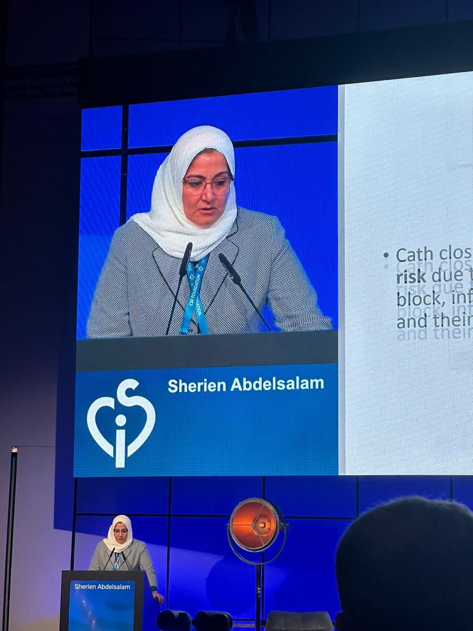 <strong>دكتور شيرين عبد السلام رئيس قسم قسطرة قلب الأطفال بمستشفى الناس</strong>