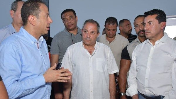وزير الشباب و محافظ بورسعيد يؤكدان مواصلة دعم الدولة لتطوير البنية التحتية للأندية الرياضية وزير الشباب و محافظ بورسعيد يؤكدان مواصلة دعم الدولة لتطوير البنية التحتية للأندية الرياضية