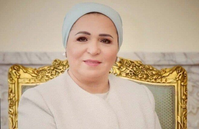 السيدة انتصار السيسي توجه الهلال الأحمر بـ تقديم الدعم لأهالي ضحايا حادث المنوفية السيدة انتصار السيسي توجه الهلال الأحمر بـ تقديم الدعم لأهالي ضحايا حادث المنوفية