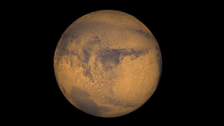The planet Mars showing showing Terra Meridiani is seen in an undated NASA image. NASA will announce a major science finding from the agency?s ongoing exploration of Mars during a news briefing September 28 in Washington REUTERS/NASA/Greg Shirah/Handout THIS IMAGE HAS BEEN SUPPLIED BY A THIRD PARTY. IT IS DISTRIBUTED, EXACTLY AS RECEIVED BY REUTERS, AS A SERVICE TO CLIENTS. FOR EDITORIAL USE ONLY. NOT FOR SALE FOR MARKETING OR ADVERTISING CAMPAIGNS