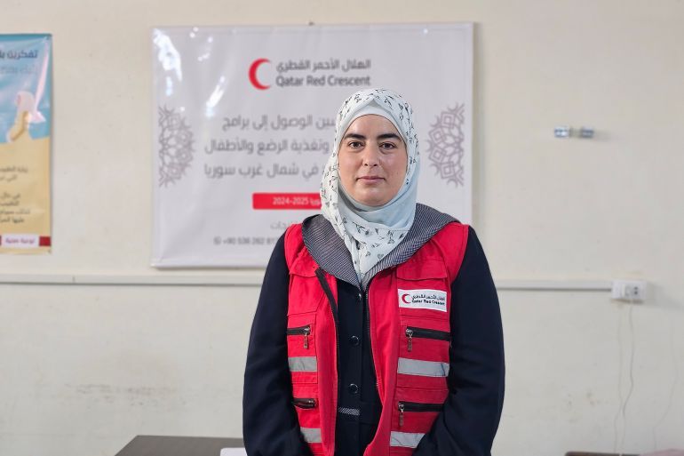 كفاء ديبو منسقة التغذية في الهلال الأحمر القطري(الجزيرة نت)