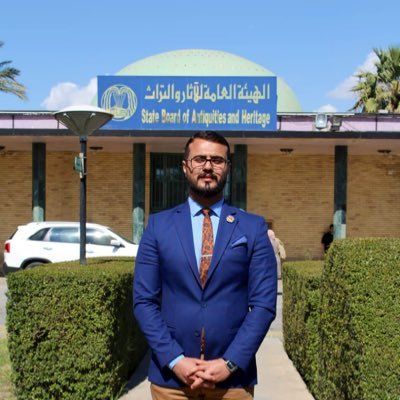 الخبير التراثي جنيد عامر من الهيئة العامة للآثار والتراث العراقية