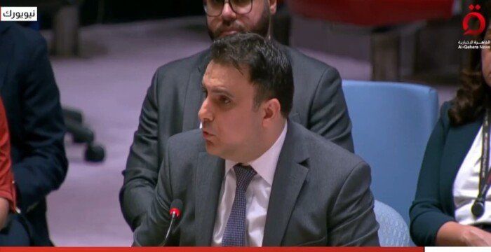 مندوب فلسطين أمام مجلس الأمن: الاحتلال يرتكب مذبحة كل يوم بحق المدنيين مندوب فلسطين أمام مجلس الأمن: الاحتلال يرتكب مذبحة كل يوم بحق المدنيين