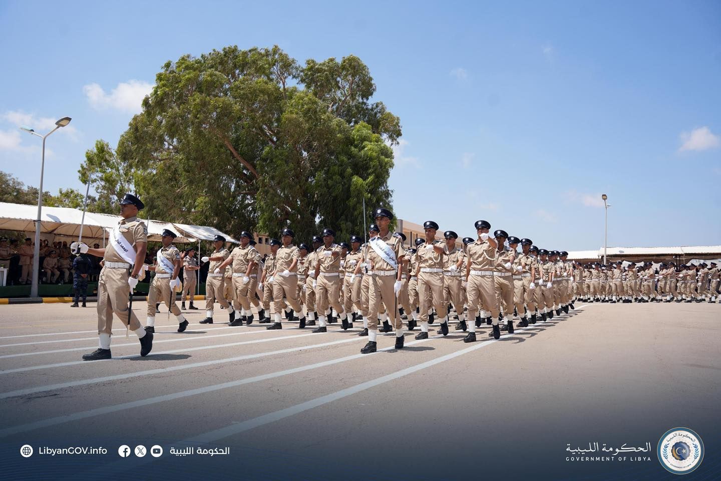 May be an image of ‎2 people and ‎text that says '‎LibyanGOV.info & f الليبية الحكومة الليبية الحكومة_لة الحكومة GOVERNNENTOFLIBY EN‎'‎‎