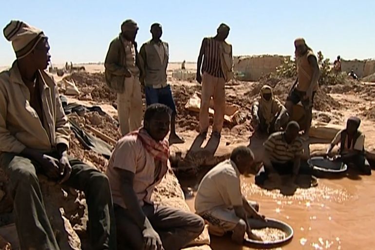 مناجم الذهب في السودان