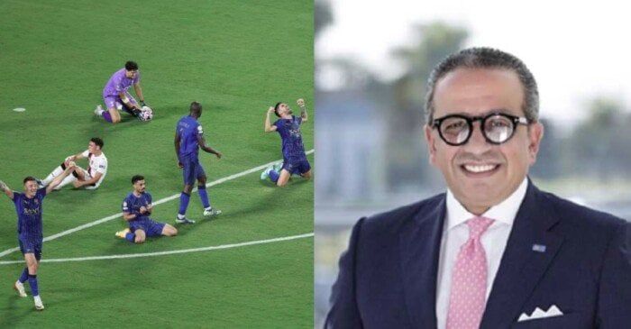 «طبقوا اللوائح بعدل».. عمرو الجنايني يوجه رسالة لـ مسؤولي الكرة المصرية بعد فوز الهلال على مانشستر سيتي «طبقوا اللوائح بعدل».. عمرو الجنايني يوجه رسالة لـ مسؤولي الكرة المصرية بعد فوز الهلال على مانشستر سيتي