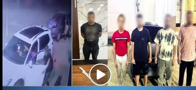 ضبط المتهمين بالتعدي على شاب بسلاح أبيض بسبب فاتورة مشروبات بالجيزة