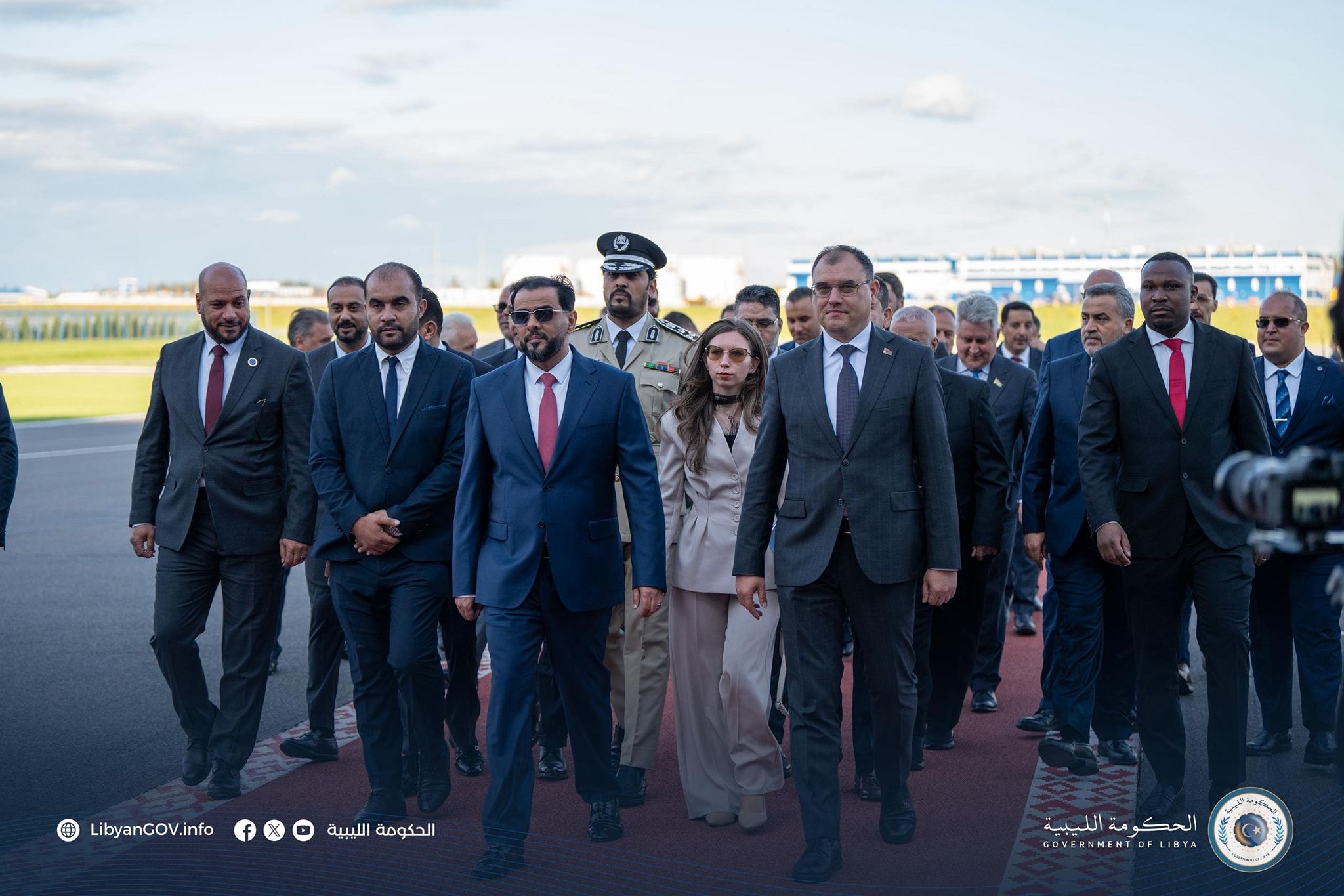 May be an image of ‎11 people and ‎text that says '‎LibyanGoV.info الحكومة الحكومةاللية الليبية الحكومة مة الحكومة_اللييية الليبية OFLIBYA GOVERNMENTOFLIBYA‎'‎‎