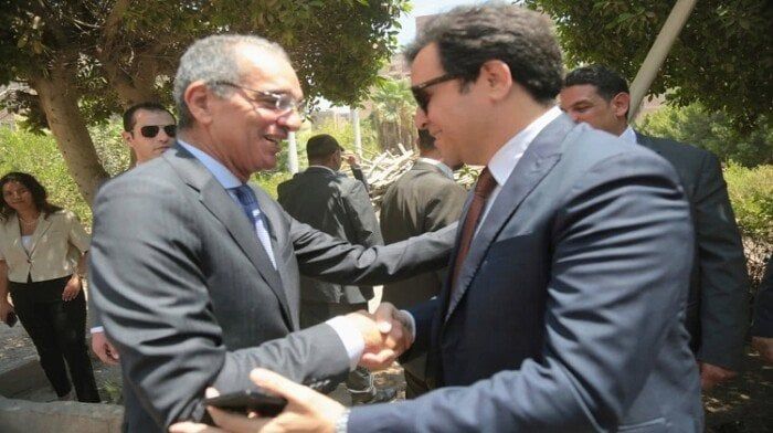 وزيرا الثقافة والاتصالات وتكنولوجيا المعلومات يتفقدان متحف الأمير وحيد سليم