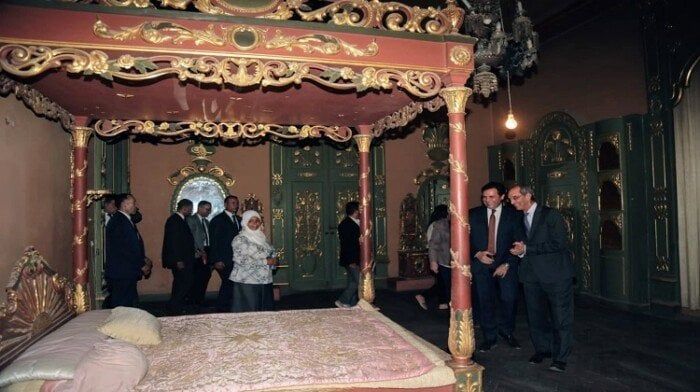 وزيرا الثقافة والاتصالات وتكنولوجيا المعلومات يتفقدان متحف الأمير وحيد سليم