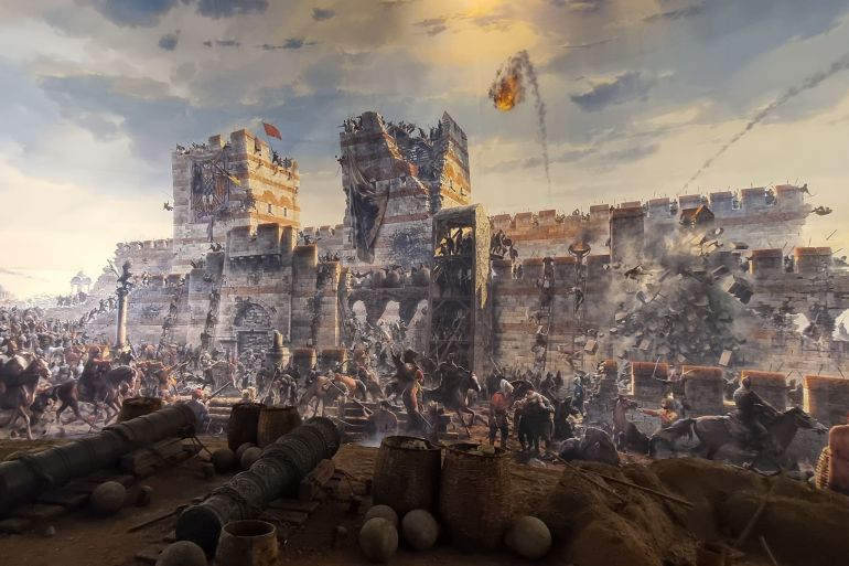 بانوراما 1453 متحف تاريخ فتح القسطنطينية باسطنبول_ خاص الجزيرة