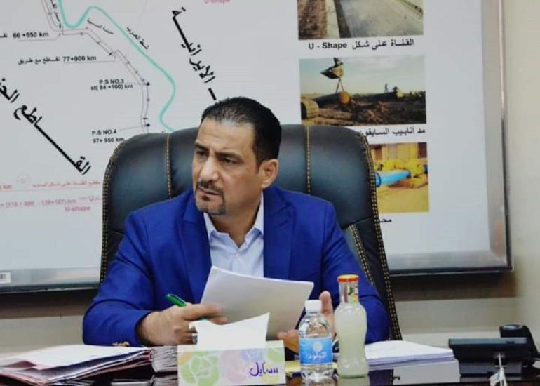 خالد شمال المتحدث باسم وزارة الموارد المائية
