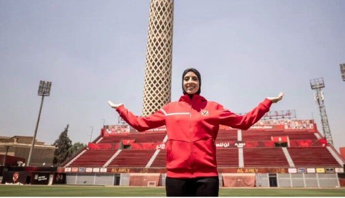 الأهلي يتعاقد مع فريال أشرف صاحبة ذهبية أولمبياد طوكيو الأهلي يتعاقد مع فريال أشرف صاحبة ذهبية أولمبياد طوكيو