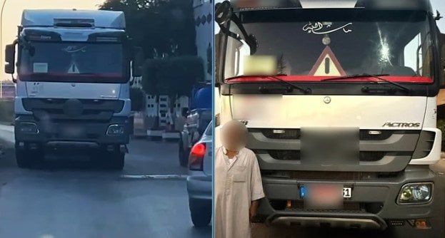 الداخلية تضبط قائد «نقل ثقيل» سار عكس الاتجاه بأحد الطرق بالدقهلية الداخلية تضبط قائد «نقل ثقيل» سار عكس الاتجاه بأحد الطرق بالدقهلية