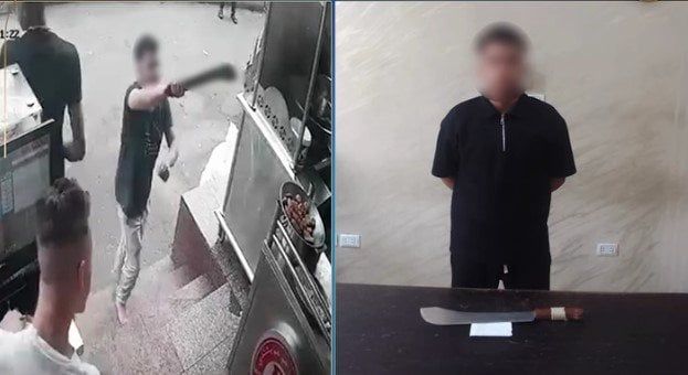 الداخلية تضبط المتهم باقتحام مطعم وتحطيم محتوياته في فيصل.. فيديو الداخلية تضبط المتهم باقتحام مطعم وتحطيم محتوياته في فيصل.. فيديو