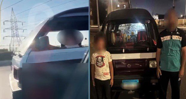 «الداخلية» تكشف ملابسات قيادة طفل لسيارة بالجيزة «الداخلية» تكشف ملابسات قيادة طفل لسيارة بالجيزة