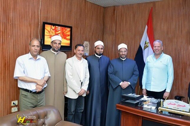 أمين مساعد مجمع البحوث الإسلامية يلتقي وكيل وزارة الشباب بالغربية لبحث سبل التعاون المشترك أمين مساعد مجمع البحوث الإسلامية يلتقي وكيل وزارة الشباب بالغربية لبحث سبل التعاون المشترك