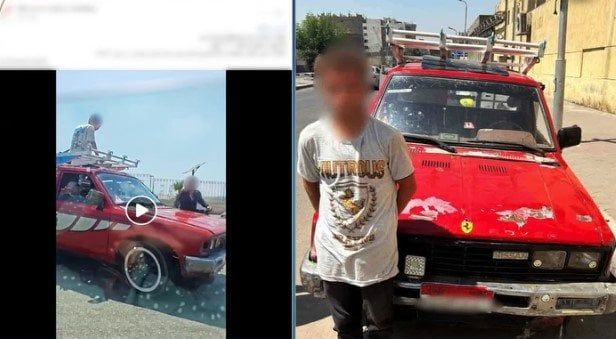 الداخلية تضبط قائد «ربع نقل» سار عكس الاتجاه بالقاهرة الداخلية تضبط قائد «ربع نقل» سار عكس الاتجاه بالقاهرة