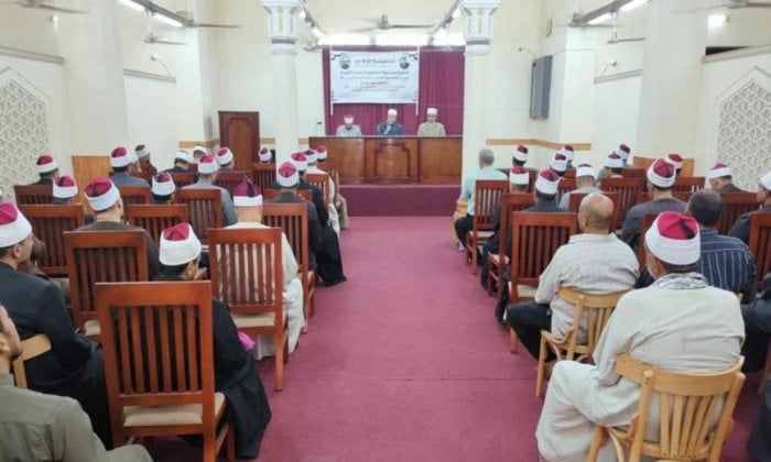 أوقاف المنوفية تفتتح الدورة التثقيفية 285 لتدريب الأئمة والواعظات في التوعية الأسرية والسكانية أوقاف المنوفية تفتتح الدورة التثقيفية 285 لتدريب الأئمة والواعظات في التوعية الأسرية والسكانية