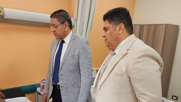 وكيل وزارة الصحة بالمنوفية يتفقد مصابي حادث الطريق الإقليمي بمستشفى الباجور العام وكيل وزارة الصحة بالمنوفية يتفقد مصابي حادث الطريق الإقليمي بمستشفى الباجور العام