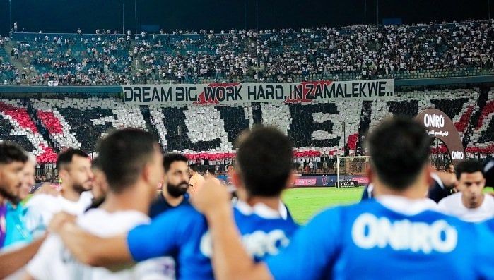 شوط أول سلبي بين الزمالك والمقاولون العرب في الدوري