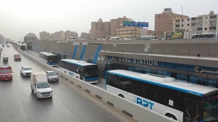 «النقل» تعلن تبكير مواعيد تشغيل الأتوبيس الترددي