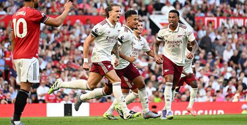 أهداف مباراة مانشستر يونايتد وأرسنال.. كالافيوري يتقدم للجانرز أهداف مباراة مانشستر يونايتد وأرسنال.. كالافيوري يتقدم للجانرز