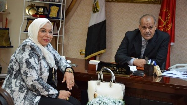 بورسعيد | الغرباوي و مستشار التربية الرياضية يتباحثان قضايا المادة