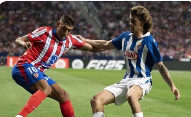 إسبانيول يفوز على أتلتيكو مدريد ٢-١ في الليجا إسبانيول يفوز على أتلتيكو مدريد ٢-١ في الليجا