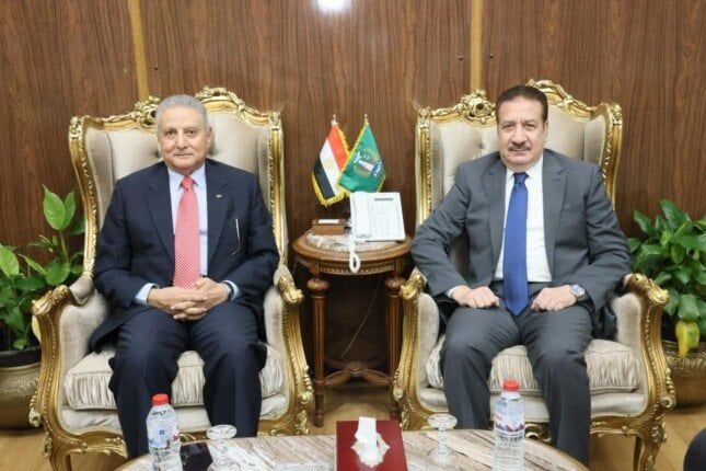 محافظ المنوفية يناقش آخر مستجدات مشروع مكتبة مصر العامة بكفر المصيلحة