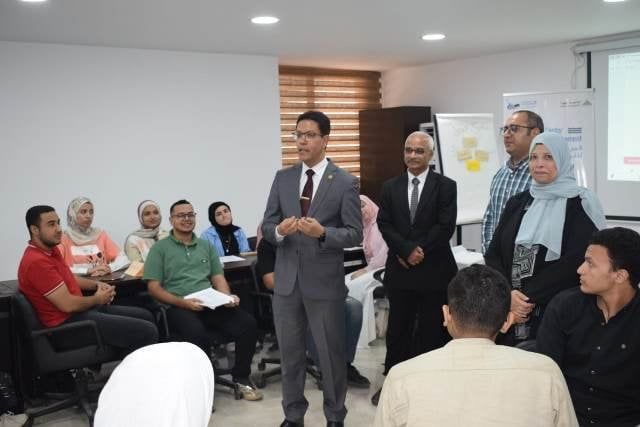 رئيس جامعة بنها يشهد فعاليات المبادرة الرئاسيه « كن مستعداً»