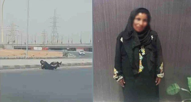 سيدة تلقي بنفسها أمام السيارات بالشرقية.. والشرطة تكشف التفاصيل | فيديو