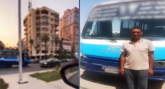 «كنت بختصر الطريق».. القبض على سائق بتهمة السير عكس الاتجاه بمصر الجديدة| فيديو «كنت بختصر الطريق».. القبض على سائق بتهمة السير عكس الاتجاه بمصر الجديدة| فيديو