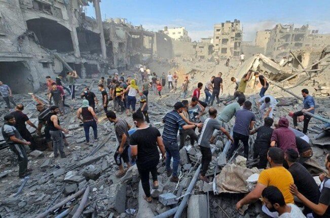 استشهاد 3 فلسطينيين في قصف إسرائيلي على شمال قطاع غزة استشهاد 3 فلسطينيين في قصف إسرائيلي على شمال قطاع غزة