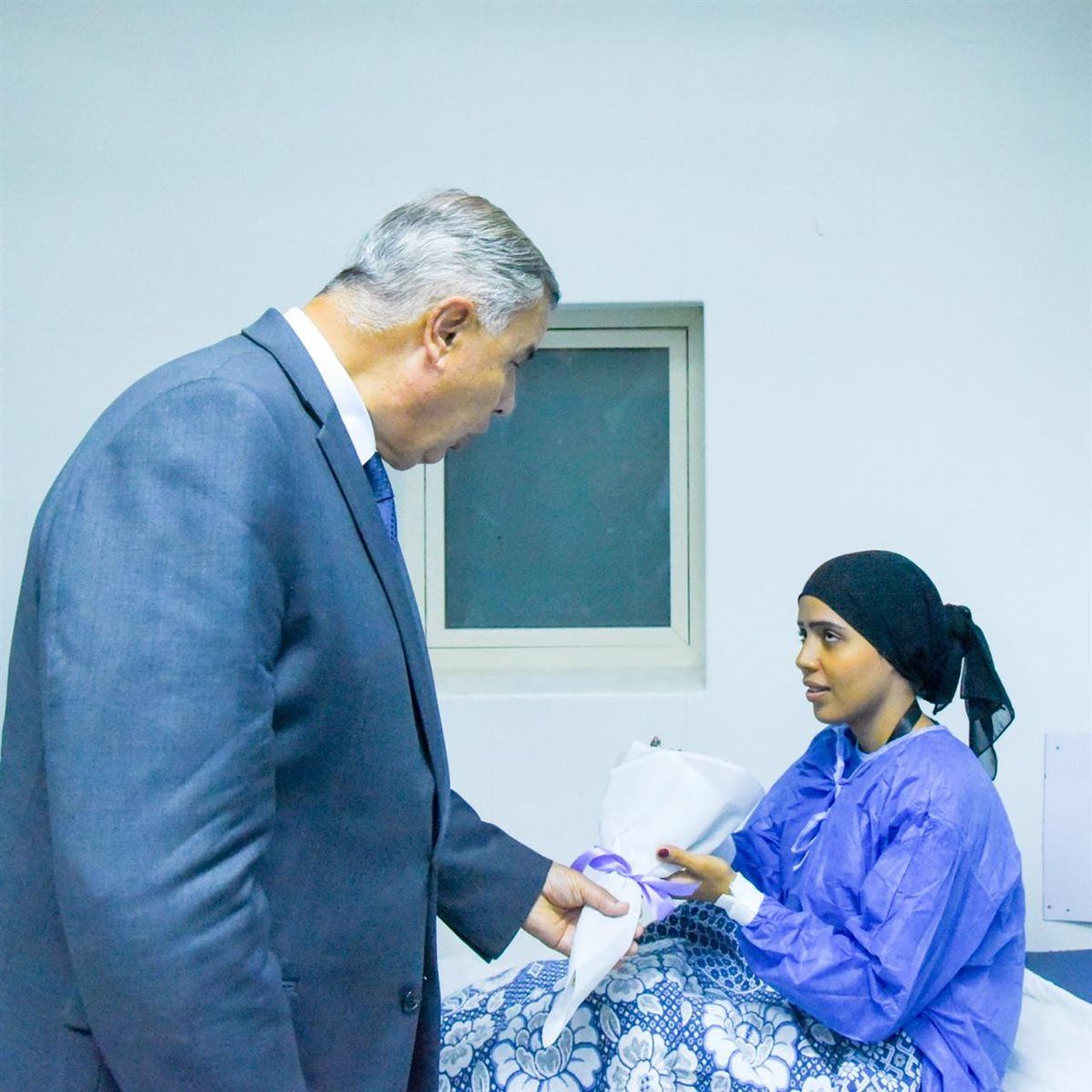 جانب من الزيارة