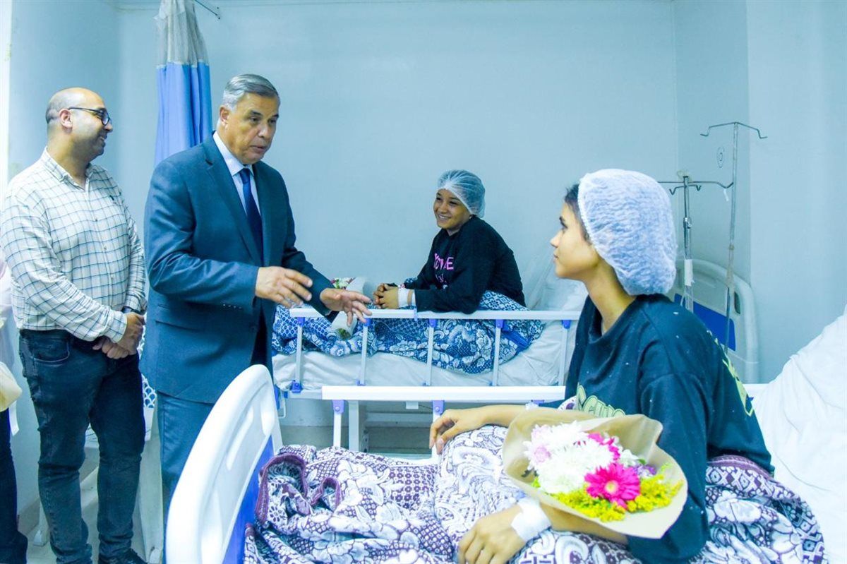 جانب من الزيارة