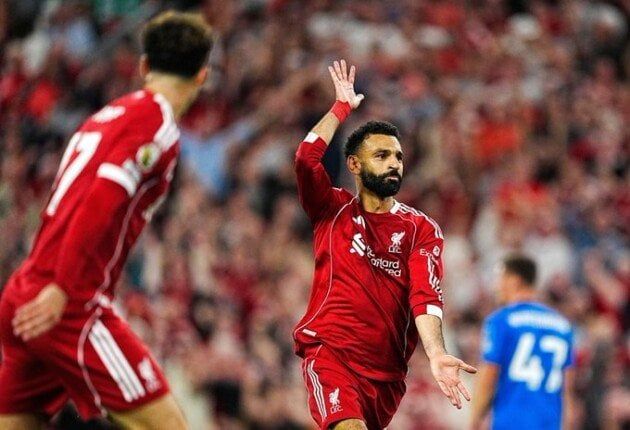صلاح على أعتاب إنجاز تاريخي جديد في البريميرليج صلاح على أعتاب إنجاز تاريخي جديد في البريميرليج