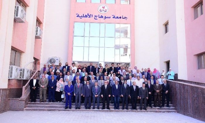 النعماني يعلن بدء الدراسة بجامعة سوهاج الأهلية النعماني يعلن بدء الدراسة بجامعة سوهاج الأهلية