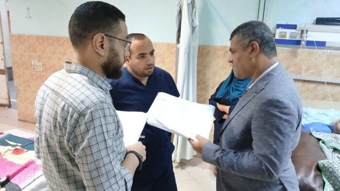 خصومات وإحالات للتحقيق.. مديرصحة المنيا يفاجئ مستشفى مغاغة بزيارة فجرية خصومات وإحالات للتحقيق.. مديرصحة المنيا يفاجئ مستشفى مغاغة بزيارة فجرية