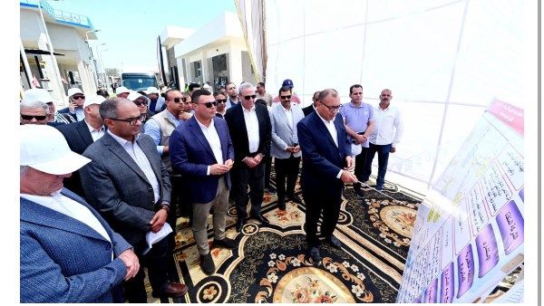 وزير الإسكان يتفقد توسعات محطة معالجة صرف صحي نهطاي بالغربية