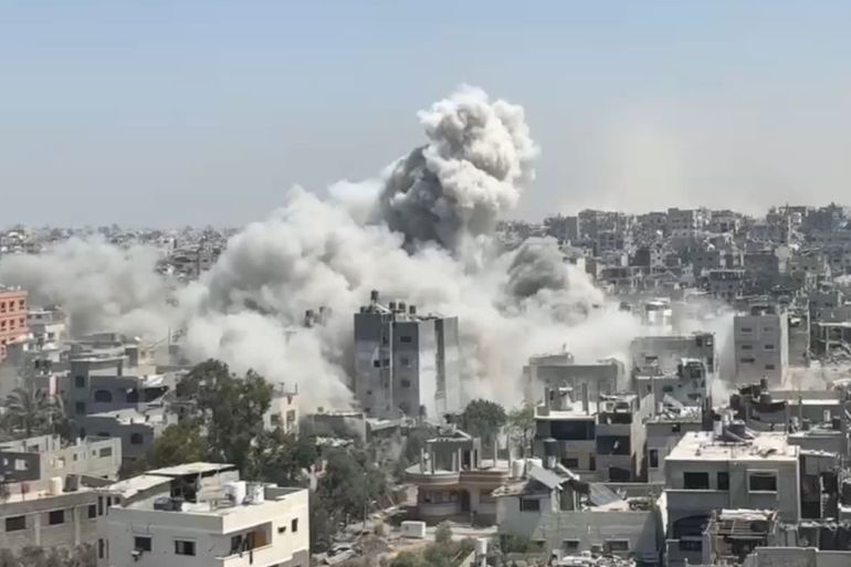 الغازات السامة تقتل سكان غزة آثار القصف الإسرائيلي على غزة
