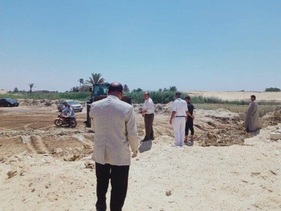 تحرك عاجل لإنقاذ مقابر ميدوم من تسرب المياه بالواسطى تحرك عاجل لإنقاذ مقابر ميدوم من تسرب المياه بالواسطى