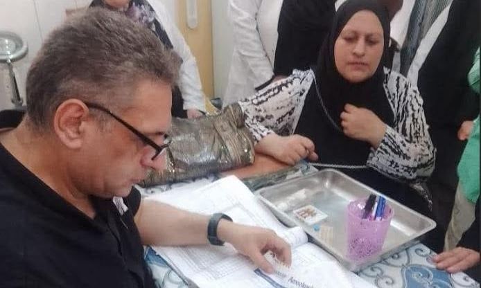 وكيل صحة كفر الشيخ: استمرار خطة المرور الدوري على مكاتب الصحة بالمحافظة وكيل صحة كفر الشيخ: استمرار خطة المرور الدوري على مكاتب الصحة بالمحافظة