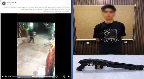خلافات الجيرة.. ملابسات فيديو إطلاق شخص لأعيرة نارية بشكل عشوائي بالقليوبية