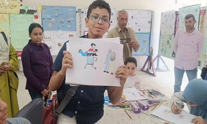 مدير تعليم قنا يستقبل لجنة التقييم الوزاري لمعرض النشاط الصيفي ومسابقة الكاريكاتير مدير تعليم قنا يستقبل لجنة التقييم الوزاري لمعرض النشاط الصيفي ومسابقة الكاريكاتير
