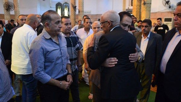 محافظ شمال سيناء ونائب محافظ بورسعيد ورئيس مدينة بورفؤاد يقدمون واجب العزاء لنائب محافظ شمال سيناء محافظ شمال سيناء ونائب محافظ بورسعيد ورئيس مدينة بورفؤاد يقدمون واجب العزاء لنائب محافظ شمال سيناء