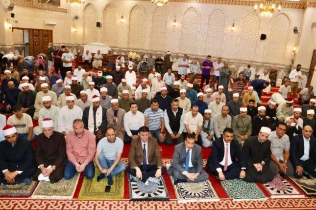 محافظ المنوفية يشهد الاحتفال بذكري المولد النبوي الشريف بمسجد الرؤوف الرحيم بشبين الكوم محافظ المنوفية يشهد الاحتفال بذكري المولد النبوي الشريف بمسجد الرؤوف الرحيم بشبين الكوم
