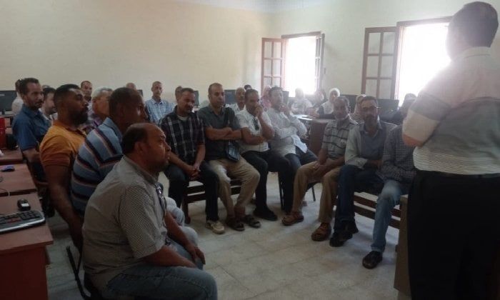بدء تدريب معلمي التعليم الفني بقنا على التعامل مع طلاب الدمج التعليمي