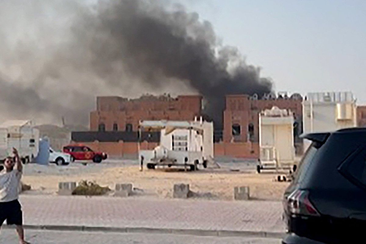 استهداف قيادة حماس في قطر (أ ف ب).