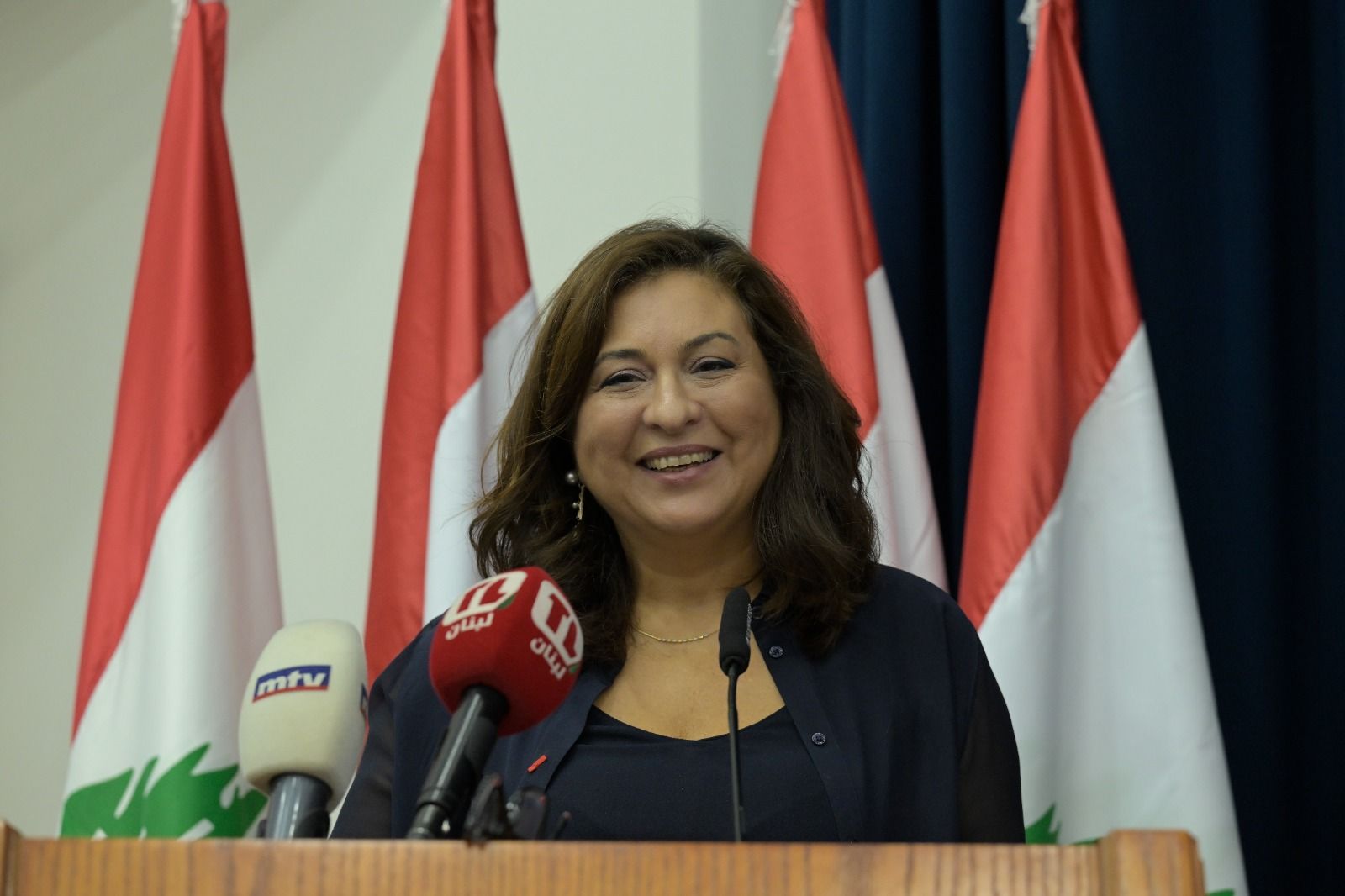 رئيسة المعهد لمياء بساط (نبيل إسماعيل)